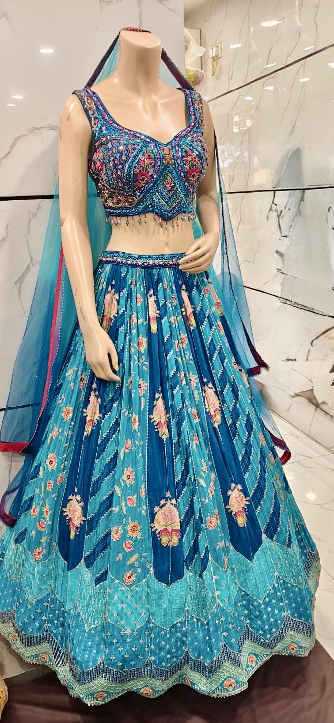 Radiant Printed Lehenga set