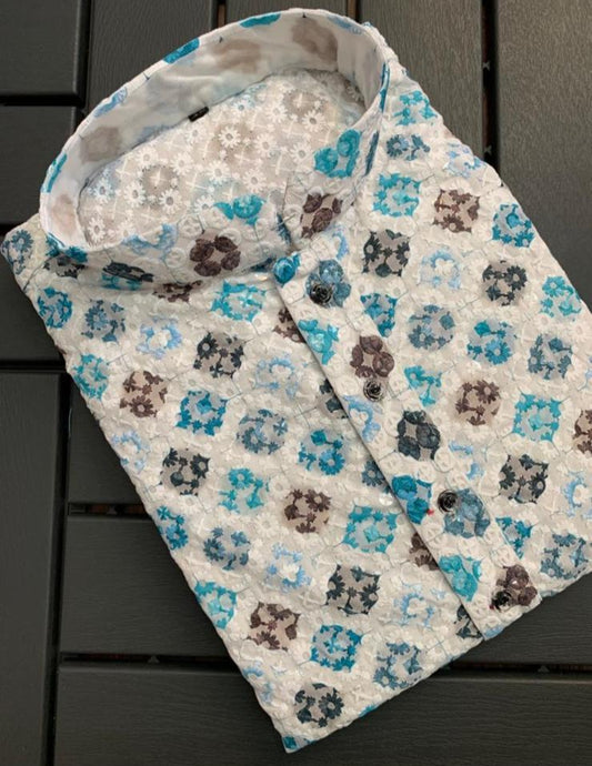 Print cotton Kurta Pajama