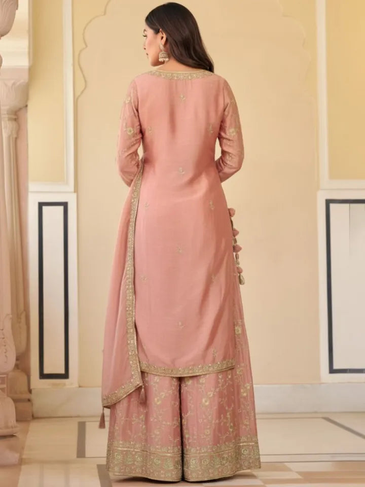 Stunning Fully embroidered sharara set