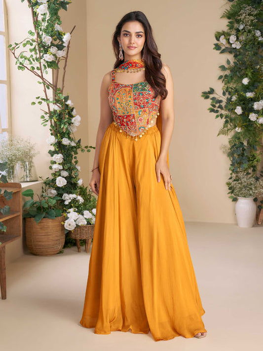 Stunning Georgette Palazzo Set