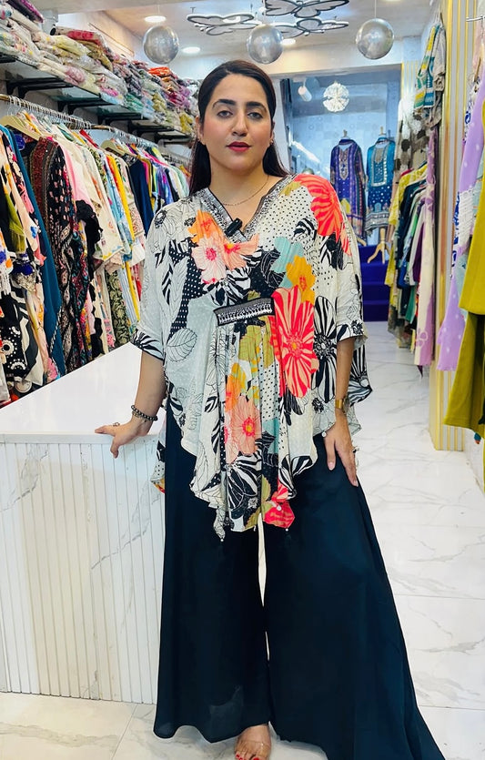 Modern printed palazzo set