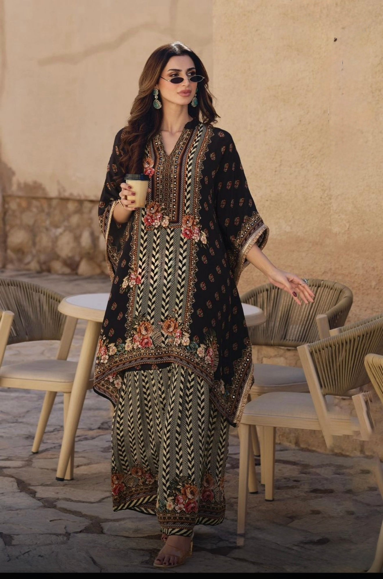 Bohemian Kaftan set