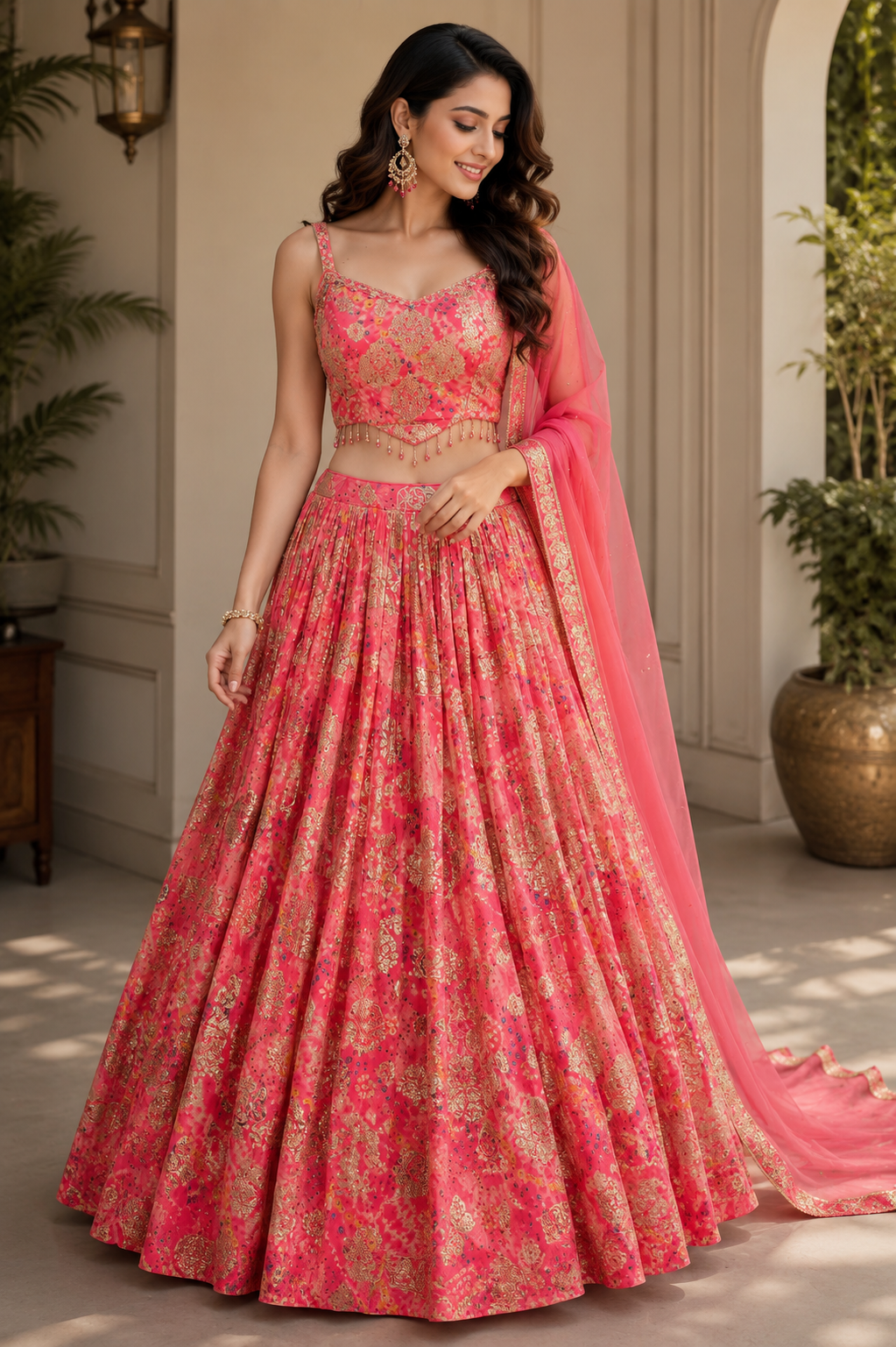 The Regal Bloom Lehenga Set