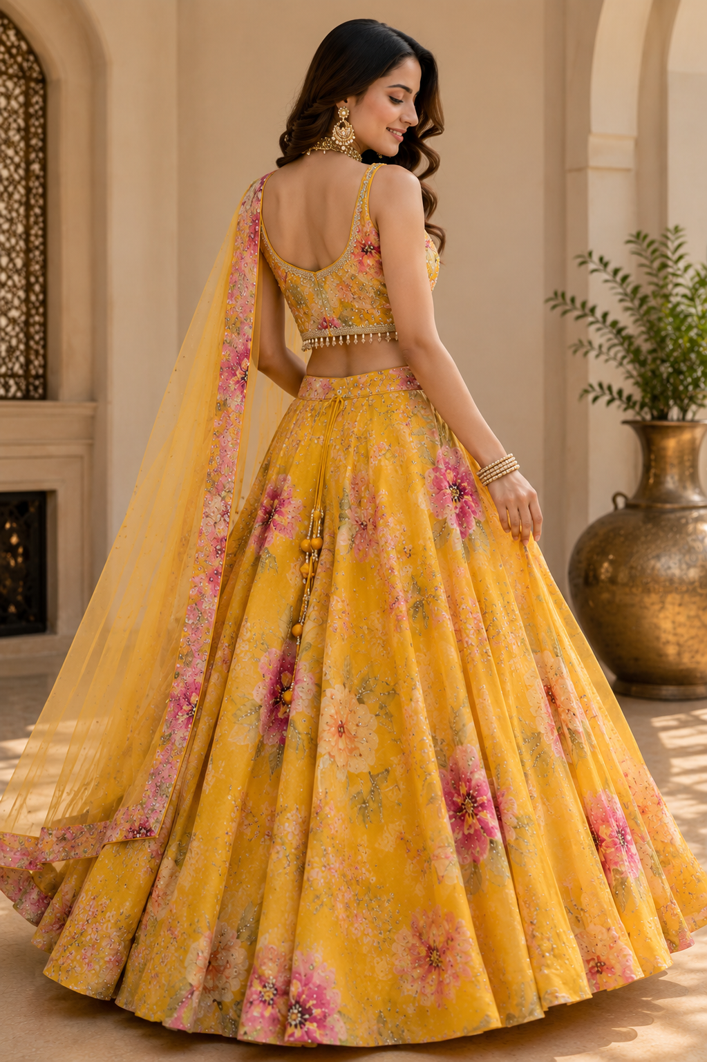 The Floral Heritage Lehenga Set