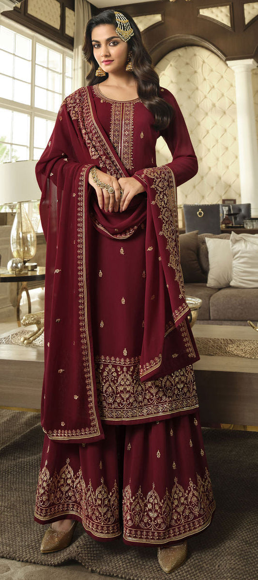 Elegant heeramandi inspired sharara suit